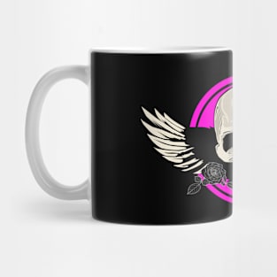 Wing Skull - PINK Mug